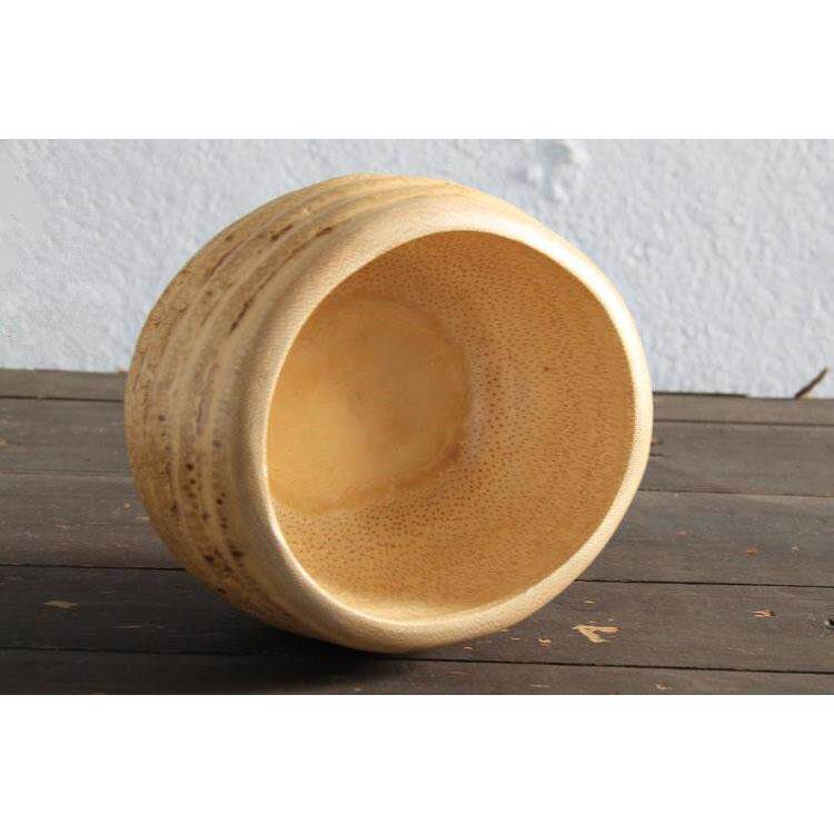 老 竹根 钵 竹 茶洗 茶海 雕刻 茶道 收纳 果盘 碗 钵盂 点心盘