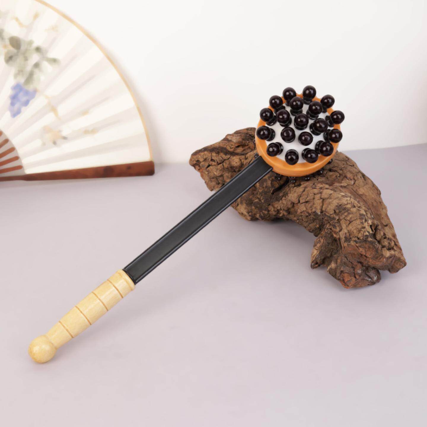 按摩锤子敲打棒木质经络拍打健身捶手动背部腿肩颈按摩器敲背锤子