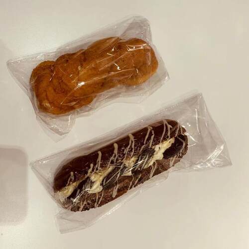 烘焙食品专用透明长条毛毛虫面包