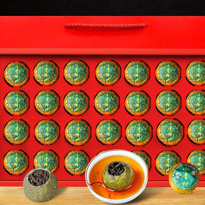 港猫茶叶礼盒装大红袍金骏眉小罐茶小青柑高档送人春节茶叶礼G08,茶,茶周边,淘宝优惠券,粉丝福利购,淘宝优惠卷