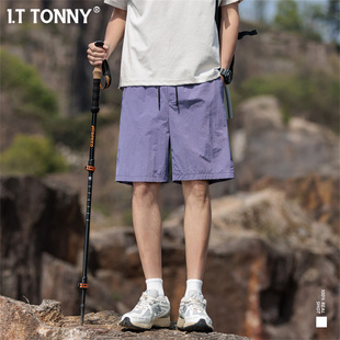 潮牌I.TTONNY旗舰店男士户外防晒短裤