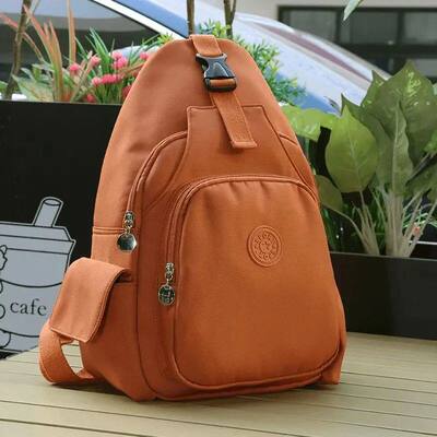 2026新款多功能胸包女休闲网红大容量单肩斜跨时尚百搭双肩包