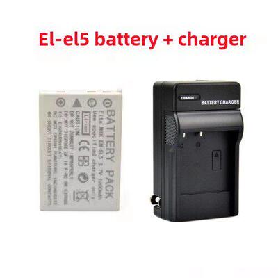 适用于尼康Coolpix 4200 5200 5900 7900数码相机En-El5电池+充电
