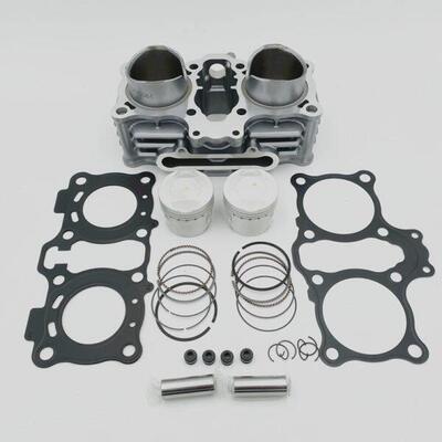 适用250 GSX250 DL250 中缸 缸头盖密封垫片活塞 活塞环体套缸