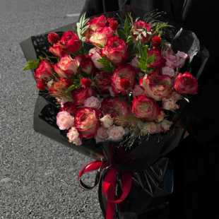 苹果杰克玫瑰花束鲜花同城速递全国配送男女友生日上海广州杭州