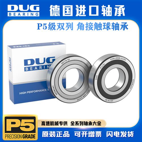 德国DUG进口双列轴承4304 4305 4306 4307 4308 4309 4310 4311RS