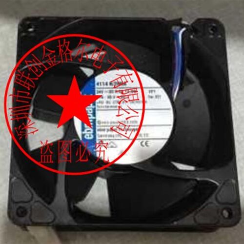 4114N/12H 24V145mA6W原装正品德国进口三线12CM铝框进口风扇