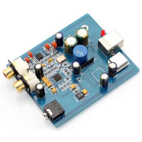 HIFI ES9018K2M SA9023 USB DAC解码板 外部声卡 音频放大器模块