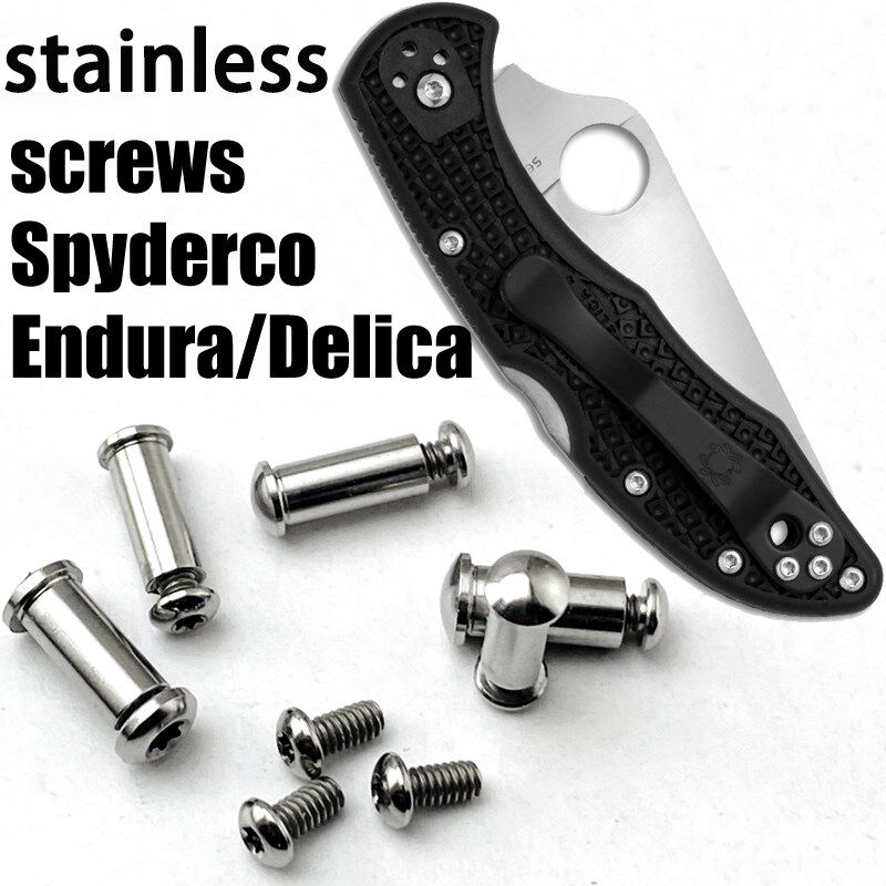 Spyderco蜘蛛刀柄螺丝 C10蜘蛛C11刀柄螺丝钉 螺丝折刀钉
