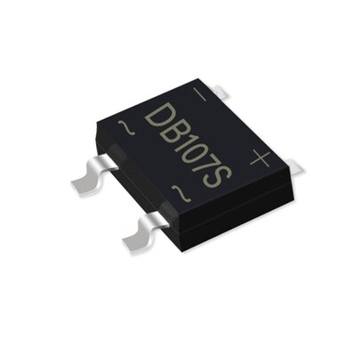 贴片整流桥DB107S 1A 1000V DBS封装 小家电控制板桥堆桥式整流器