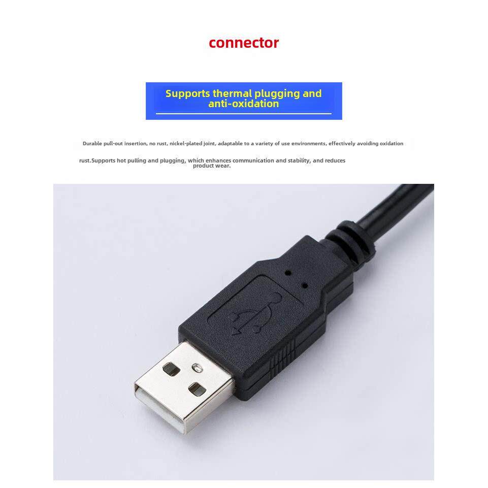 适用于惠川伺服调试电缆Is620P/Sv660N/630P通讯下载Usb-S6-L-T00