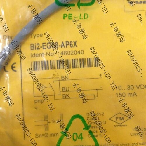 【原装正品】图尔克TURCK接近开关NI2-EG08-AP6X 实体店铺