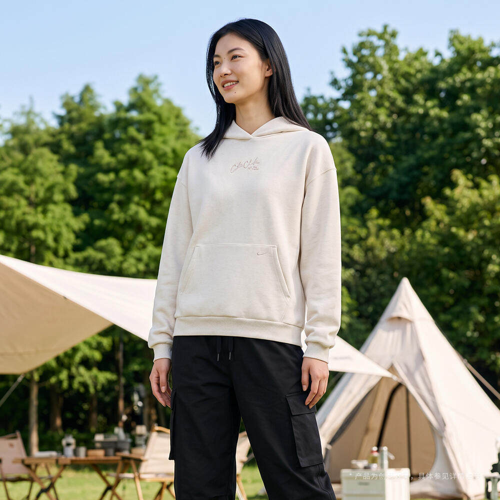 NIKE耐克女子AS CC DF SI PO HD运动休闲套头衫卫衣IX3917-110