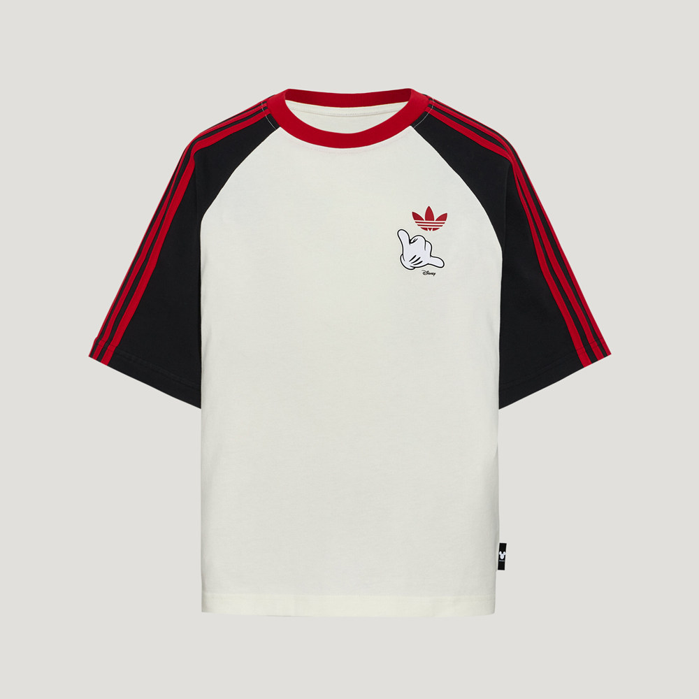 adidas阿迪达斯三叶草大童JK GFX SS TEE运动休闲短袖T恤LK7140