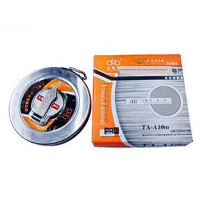 长30.5 长10.2米 三圈牌Ta系列不锈钢长钢卷尺 镀镍不锈钢外壳