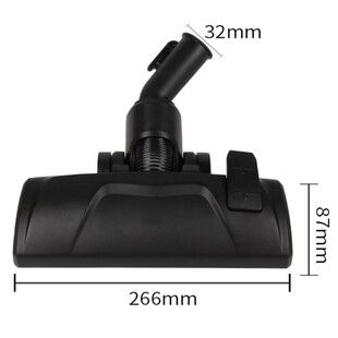 吸尘器配件大全吸头金属地板地毯吸嘴两用吸头尘扒刷通用内径32mm