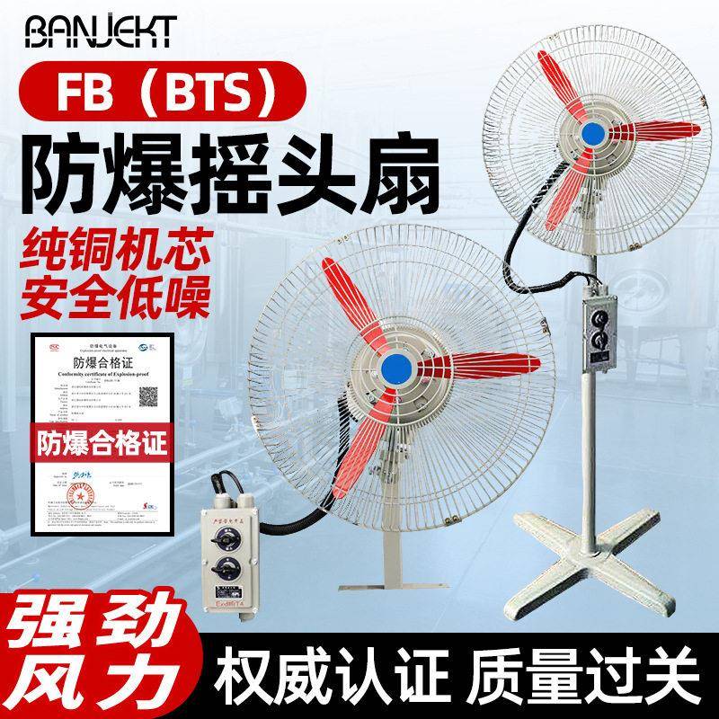 工业电风扇大风力落地扇大功率壁挂式电扇壁扇牛角扇强力防爆风扇