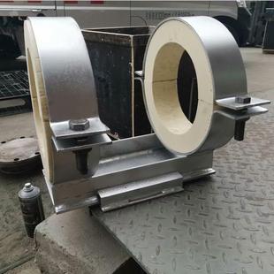 蒸汽管道固定隔热蛭石管托滑动导向蛭石隔热管托支座厂家供应