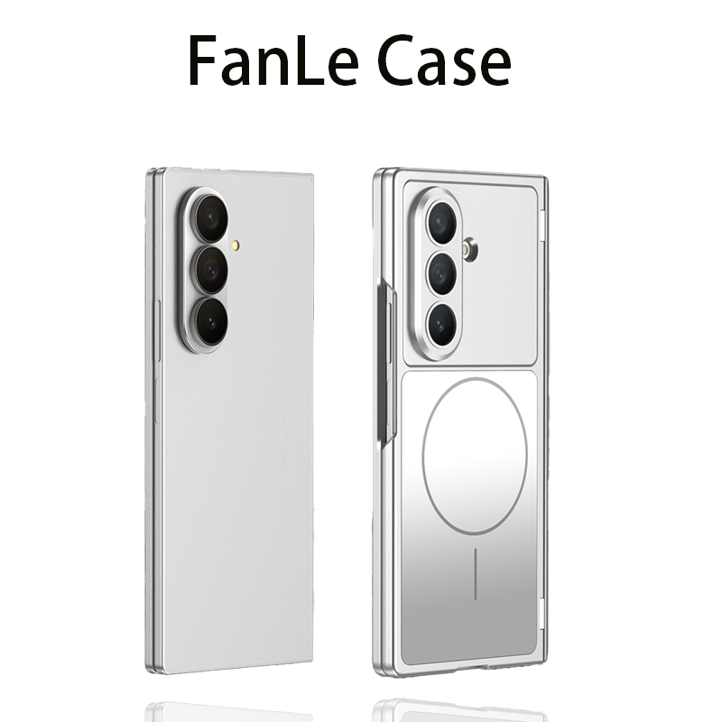 【秒变17pro】适用三星Z Fold7手机壳新款W26磁吸超薄磨砂中轴fold7壳膜一体全包MagSafe无线充电Fold6的外壳