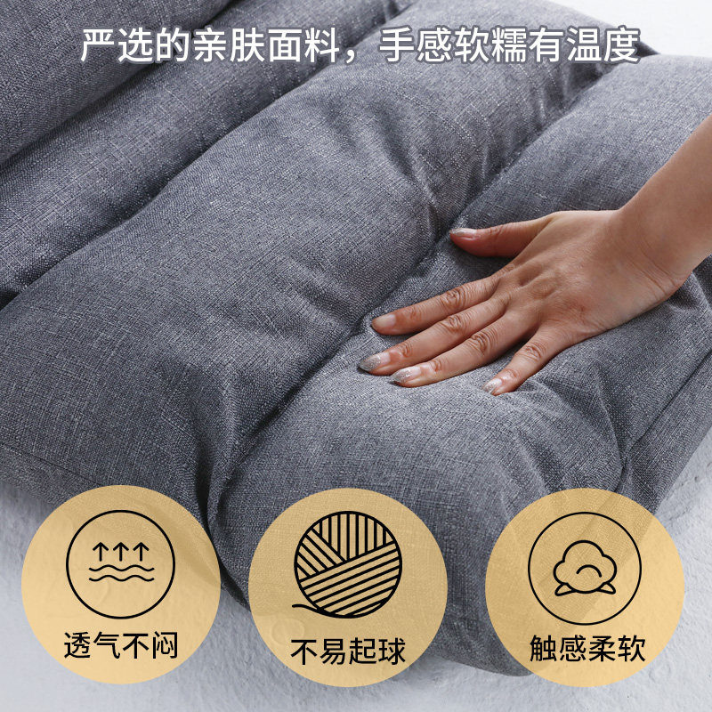 懒人沙发榻榻米床上靠背椅子可爱卧室单人女生飘窗小沙发折叠椅子