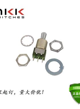 [现货]日开NKK/M2018BB1W01/ M-2018L/B钮子拨动开关3脚3档自复位