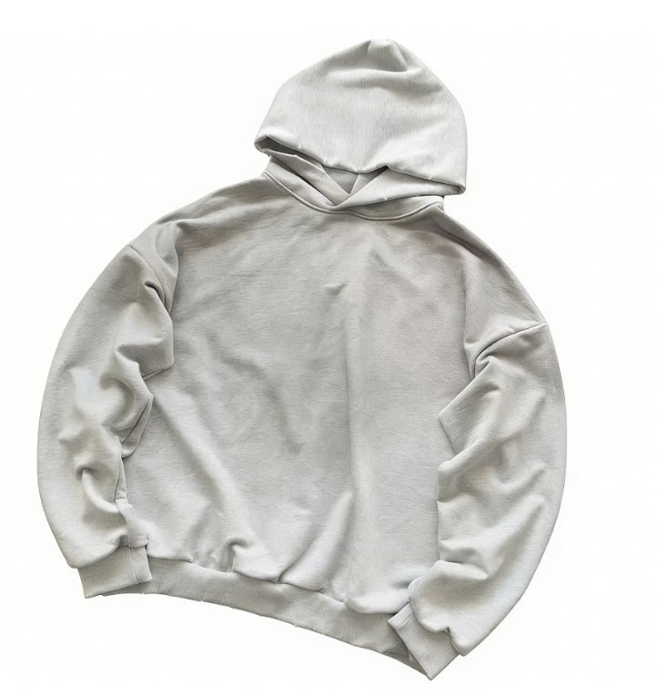 thumbnail for Front diamond back to the middle of the Hu stack two-color fleece hoodie 77012912