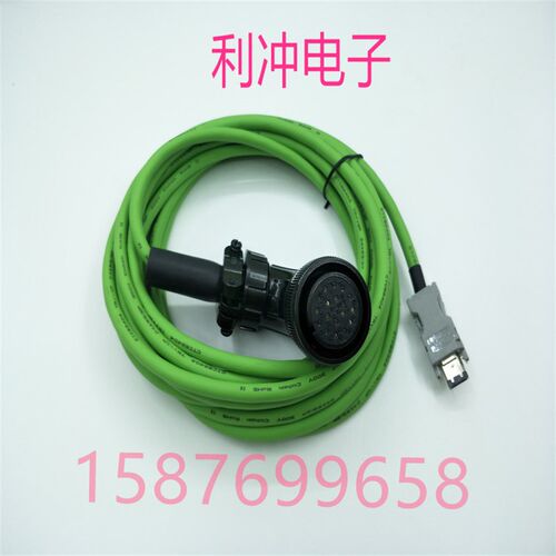 安川二代高柔性耐油防水编码器线JZSP-CMP01-03 JZSP-CMP02-03