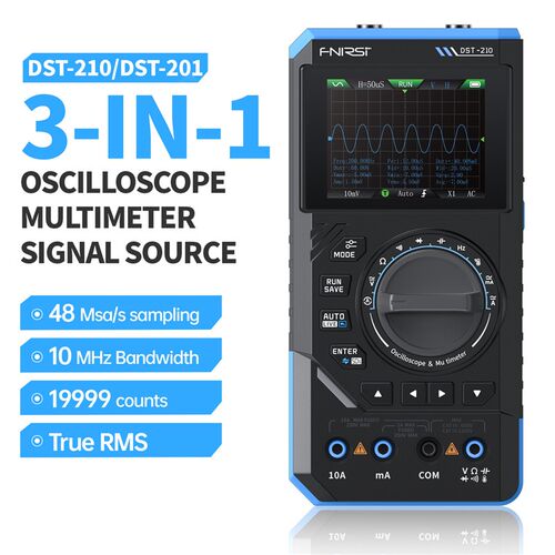 FNIRSI DST210 Oscilloscopes multimeter signal generator