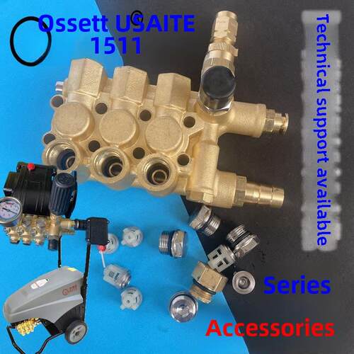 Osite 1511-2/4洗车机调压阀水封柱塞陶瓷管压力表油封阀接头