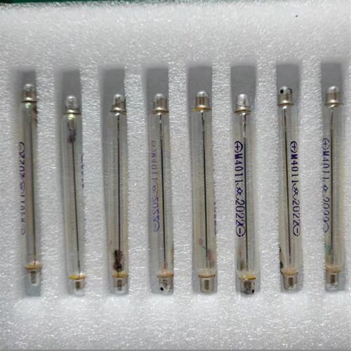 M4011盖革管配件:导电帽, 正极镍合金丝, 真空电子管配件