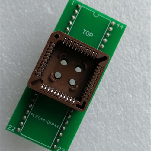 PLCC44座 PLCC44转DIP40转换座 51单片机 PLCC44座