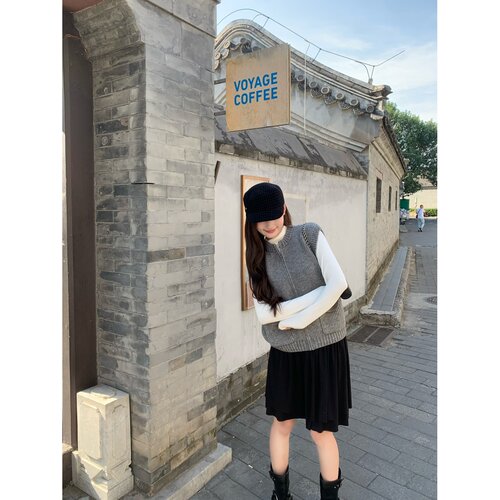 【灵动裙摆】莱赛尔捏摺显瘦半裙
