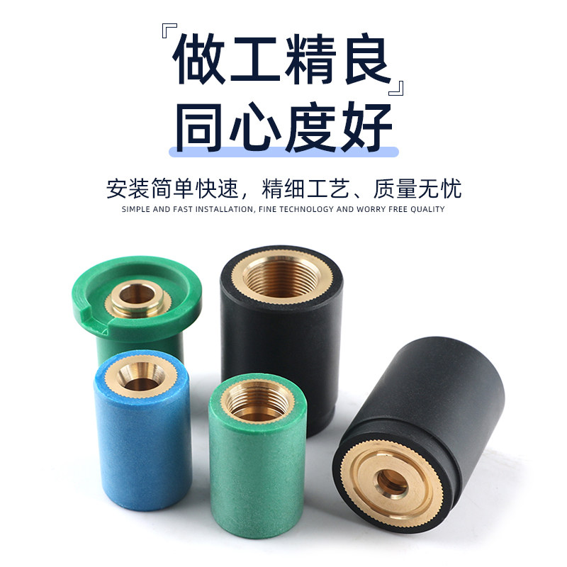 线切割导轮总成铜套座轴承套外径20/22长度26/32/35/40快走丝配件