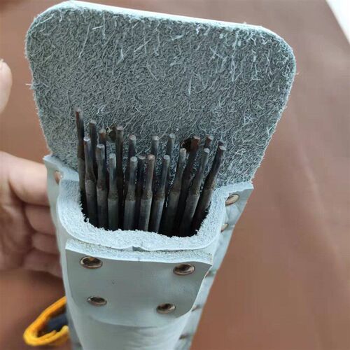 新款超厚牛皮焊条包焊条袋焊工工具包焊条专用包耐磨耐烫腰腿两用