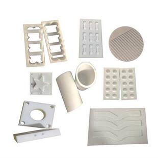 聚四氟乙烯PTFE棒实验模具铁氟龙板凹槽哑铃拉伸样条测试定制加工