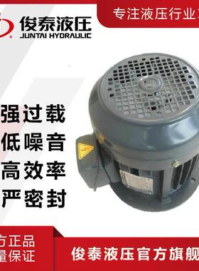俊菱牌 三相立式油泵电机 低噪音 3.75KW 5HP 立式液压马达