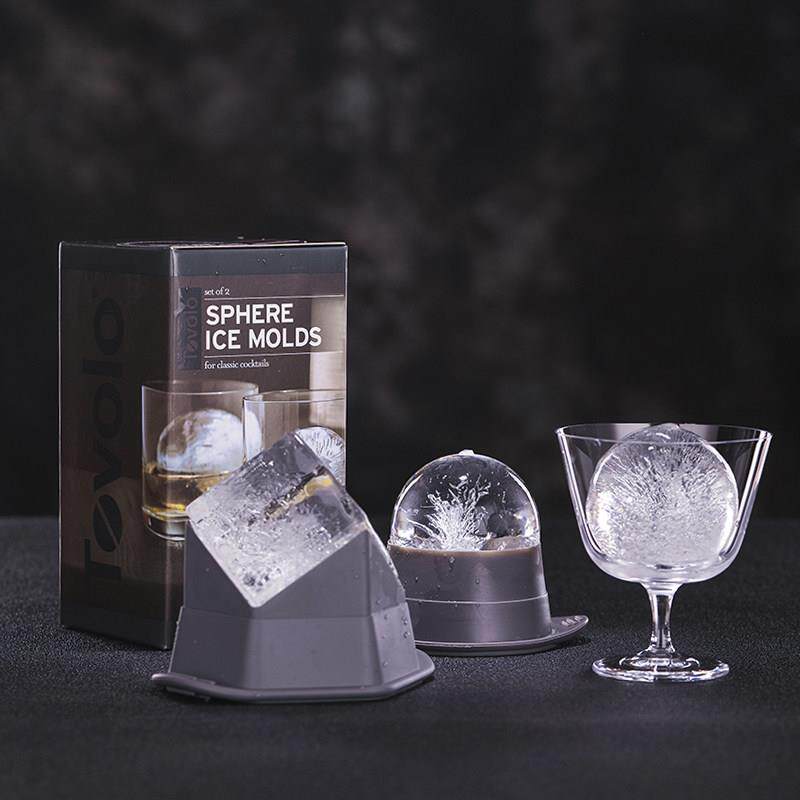 酒吧传奇 出口美国威士忌圆冰球模具 ICE BALL制冰球礼盒装食品级