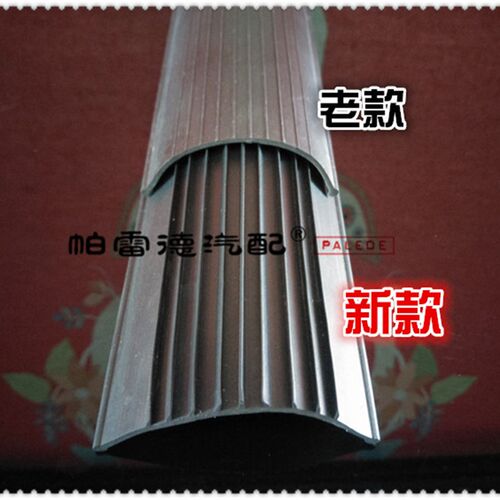 电动车库门橡胶密封条 防风防水卷帘门U型封条防尘防鼠套件
