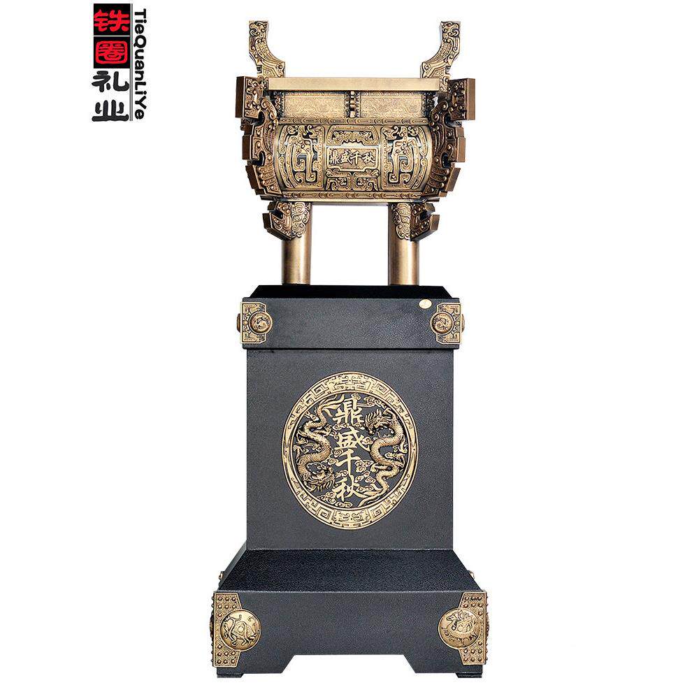 落地式TQLY-202铜口三脚架大摆件工艺品酒店公司公办室型入大厅客