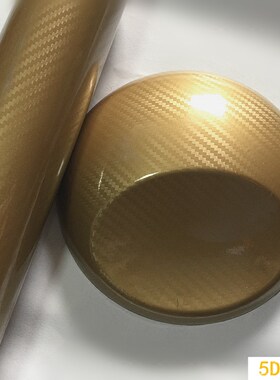 汽车高亮5D黑色碳纤维贴膜内饰贴 6D贴纸车顶机盖尾翼中网改色膜