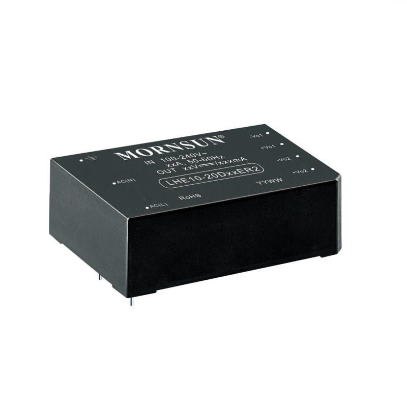 LHE10-20D0524-02ER2金升阳AC-DC电源模块85-264V转5V1A 24V0.2A