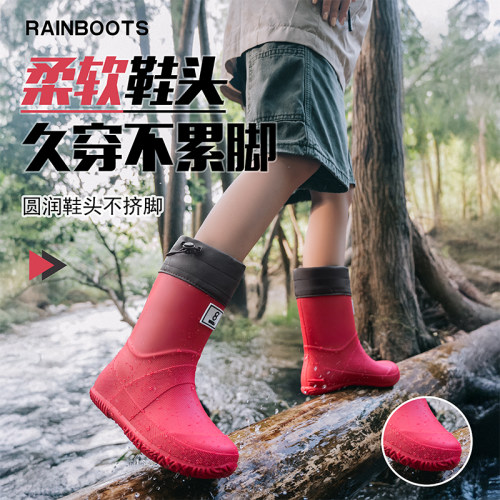【出口日本】大童轻便雨靴