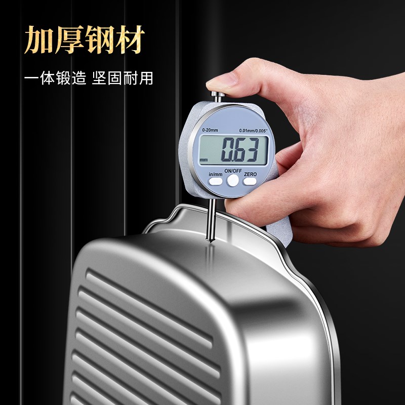 316L不锈钢烤盘烤箱专用盘家用烘焙蛋糕托盘长方形电磁炉烤鱼盘子