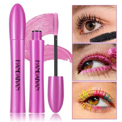 10 Colors Colorful Mascara 10 色彩色睫毛膏 持久防水浓密卷翘