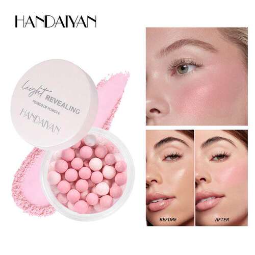 5 Color Highlight Setting Powder Ball 五色高光定妆散粉球控油