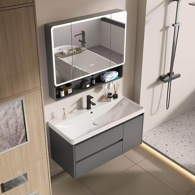 加厚蜂窝铝合金浴室柜陶瓷一体盆组合阳台洗手台全封纸巾孔卫浴柜,家装主材,浴室柜,淘宝优惠券,粉丝福利购,淘宝优惠卷