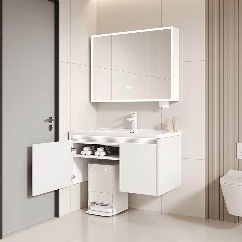 扫地机器人基站收纳蜂窝铝浴室柜组合陶瓷一体洗手洗脸盆柜洗漱台,家装主材,浴室柜,淘宝优惠券,粉丝福利购,淘宝优惠卷