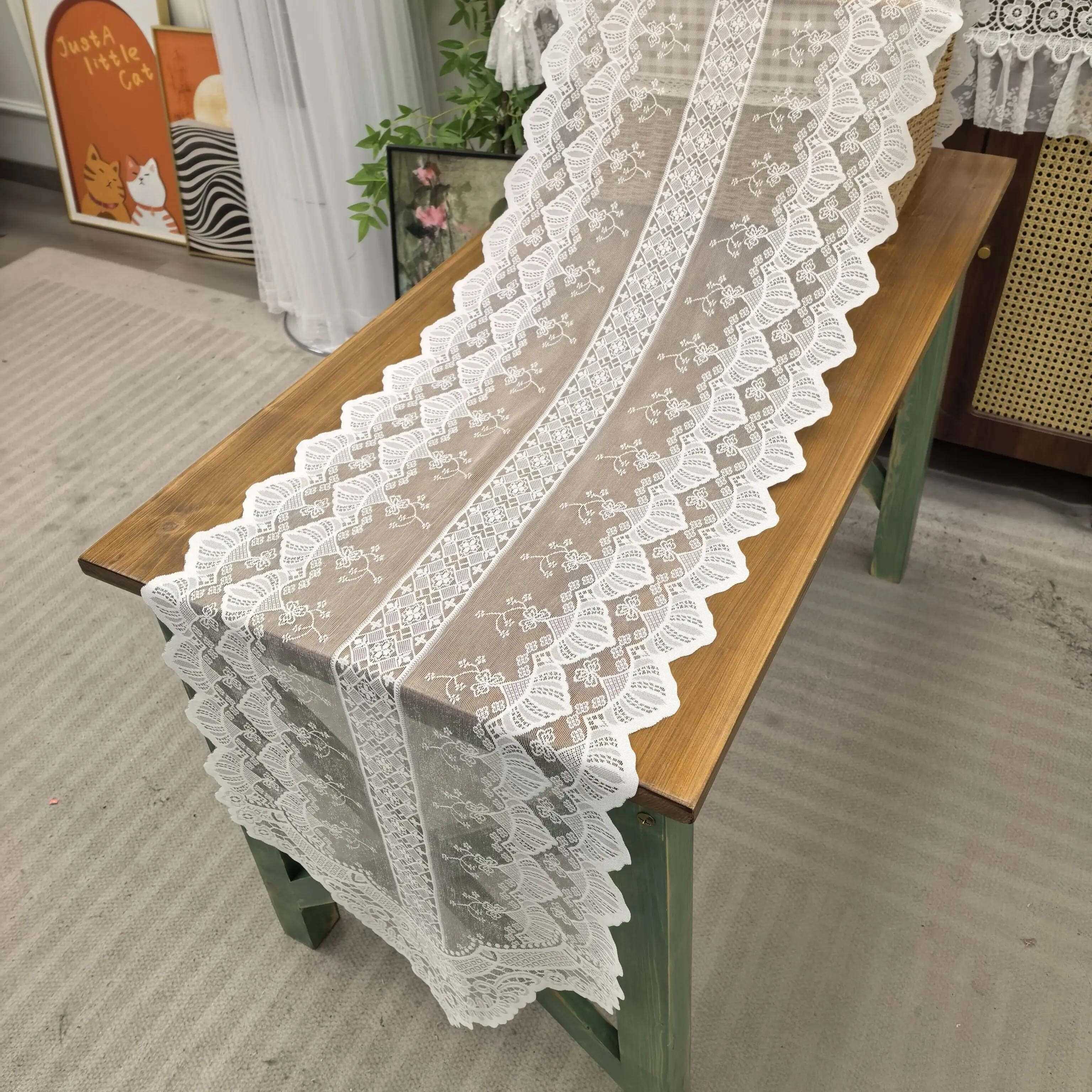 曼语繁星(48*260)欧式电视柜盖布美式餐桌旗盖巾 ins长条桌布装饰