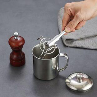 304不锈钢小号蒸架超2寸蒸格家用养生壶保温杯高低脚隔水支架