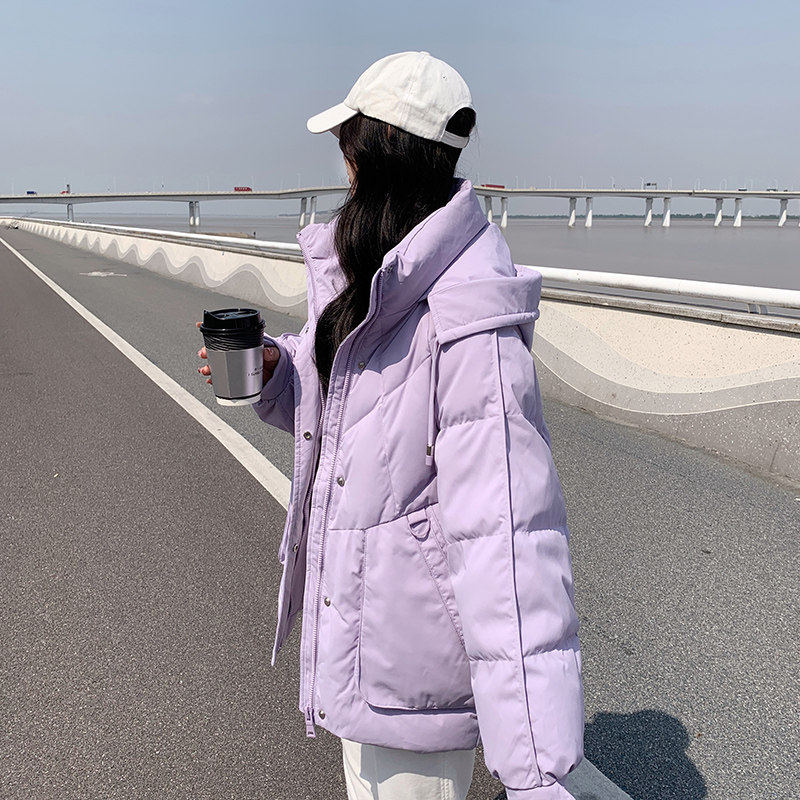 oversize面 面包服短款羽绒棉衣棉服女2025年新款潮秋冬季外套厚,女装/女士精品,棉衣/棉服,淘宝优惠券,粉丝福利购,淘宝优惠卷